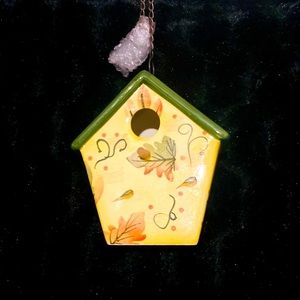 New Porcelain Bird House